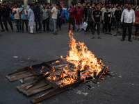 A clash erupts between students of Dhaka College and City College at Dhaka's Science Lab intersection in Dhaka, Bangladesh, on November 20,...