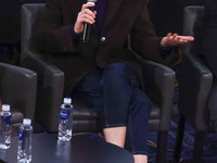 Cate Blanchett attends a panel discussion 'Widening the Lens: Inclusion and Excellence in our Industry' during the 32nd International Film F...