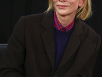 Cate Blanchett attends a panel discussion 'Widening the Lens: Inclusion and Excellence in our Industry' during the 32nd International Film F...