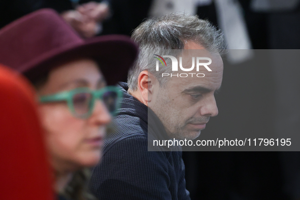 Director Joel Souza during the world premiere of 'Rust' movie, on which set Alec Baldwin fatally shot camera operator Halyna Hutchins, at Ca...