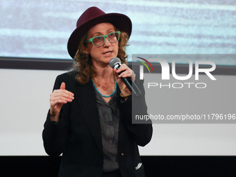 Rachel Mason during the world premiere of 'Rust' movie, on which set Alec Baldwin fatally shot camera operator Halyna Hutchins, at Camerimag...