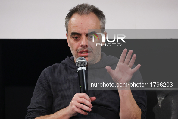 Director Joel Souza during the world premiere of 'Rust' movie, on which set Alec Baldwin fatally shot camera operator Halyna Hutchins, at Ca...