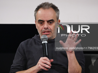 Director Joel Souza during the world premiere of 'Rust' movie, on which set Alec Baldwin fatally shot camera operator Halyna Hutchins, at Ca...