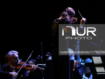 An orchestra concert takes place during the Gala of the 35th Anniversary of the Scouting Association of the Republic of Poland (ZHR) at the...