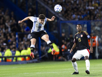 Julian Alvarez of Argentina plays during the 2026 FIFA World Cup South American qualifiers football match between Argentina and Peru at the...