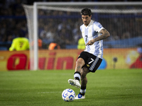 Rodrigo De Paul plays during the 2026 FIFA World Cup South American qualifiers football match between Argentina and Peru at the La Bombonera...