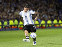 Rodrigo De Paul plays during the 2026 FIFA World Cup South American qualifiers football match between Argentina and Peru at the La Bombonera...