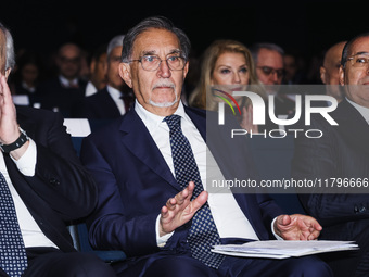 Ignazio La Russa, President of the Senate of the Italian Republic, attends the inauguration of the academic year 2024-2025 of the University...