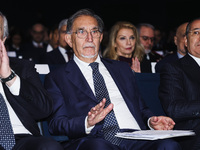 Ignazio La Russa, President of the Senate of the Italian Republic, attends the inauguration of the academic year 2024-2025 of the University...