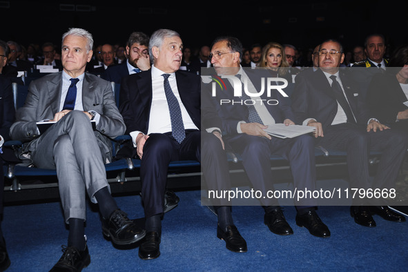 Paolo Zangrillo, Minister for Public Administration of the Italian Republic, Antonio Tajani, Minister for Foreign Affairs and International...