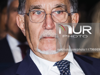 Ignazio La Russa, President of the Senate of the Italian Republic, attends the inauguration of the academic year 2024-2025 of the University...