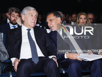 Antonio Tajani, Minister for Foreign Affairs and International Cooperation, and Ignazio La Russa, President of the Senate of the Italian Rep...