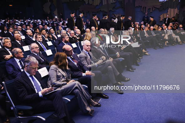 Paolo Zangrillo, Minister for Public Administration of the Italian Republic, Antonio Tajani, Minister for Foreign Affairs and International...