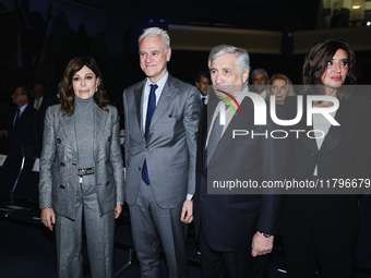 Paolo Zangrillo, Minister for Public Administration of the Italian Republic, Antonio Tajani, Minister for Foreign Affairs and International...