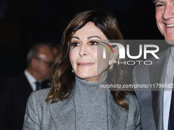 Minister of Tourism of the Italian Republic Daniela Santanche attends the inauguration of the academic year 2024-2025 of the University Vita...