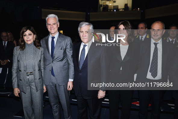 Paolo Zangrillo, Minister for Public Administration of the Italian Republic, Antonio Tajani, Minister for Foreign Affairs and International...