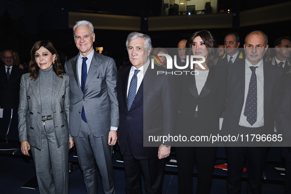 Paolo Zangrillo, Minister for Public Administration of the Italian Republic, Antonio Tajani, Minister for Foreign Affairs and International...