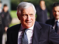 Minister for Foreign Affairs and International Cooperation Antonio Tajani attends the inauguration of the academic year 2024-2025 of the Uni...