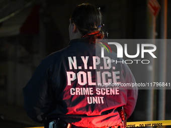 A 32-year-old man is fatally stabbed in the chest on Bay Street and Wave Street in the Tompkinsville section of Staten Island, New York, Uni...