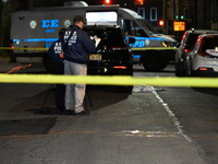 A 32-year-old man is fatally stabbed in the chest on Bay Street and Wave Street in the Tompkinsville section of Staten Island, New York, Uni...