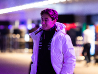 George Russell is in Las Vegas, Nevada, on November 20, 2024, ahead of the Formula 1 Heineken Silver Las Vegas Grand Prix. (