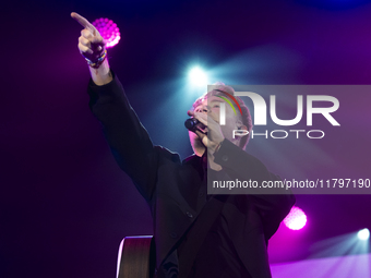  	Andre De Filippi Aka Alfa Performs Live In Palapartenope On November 20, 2024 In Naples, Italy.(