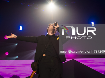  	Andre De Filippi Aka Alfa Performs Live In Palapartenope On November 20, 2024 In Naples, Italy.(