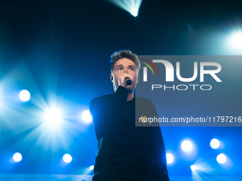  	Andre De Filippi Aka Alfa Performs Live In Palapartenope On November 20, 2024 In Naples, Italy.(