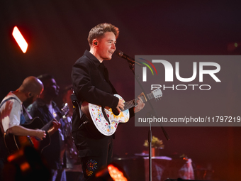  	Andre De Filippi Aka Alfa Performs Live In Palapartenope On November 20, 2024 In Naples, Italy.(