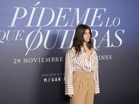 Lucia Alemany attends the photocall for ''Pideme lo que Quieras'' in Madrid, Spain, on November 21, 2024. (