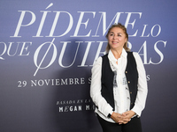 At a photocall for ''Pideme lo que Quieras'' by Megan Maxwell in Madrid, Spain, on November 21, 2024. (