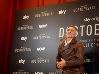 Filippo Timi attends the ''Dostoevskij'' photocall at Hotel Eden in Rome, Italy, on November 20, 2024. (