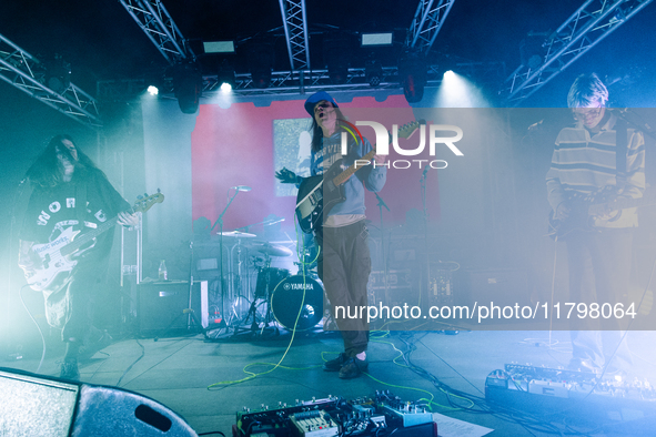 American Alternative Band DIIV Perform Live At Circolo Magnolia In Segrate, Milan, Italy On November 20th, 2024.