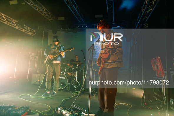 American Alternative Band DIIV Perform Live At Circolo Magnolia In Segrate, Milan, Italy On November 20th, 2024.