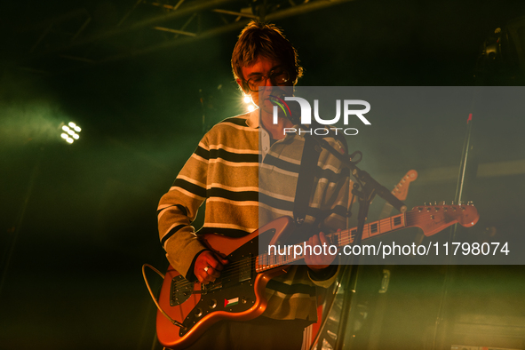 American Alternative Band DIIV Perform Live At Circolo Magnolia In Segrate, Milan, Italy On November 20th, 2024.