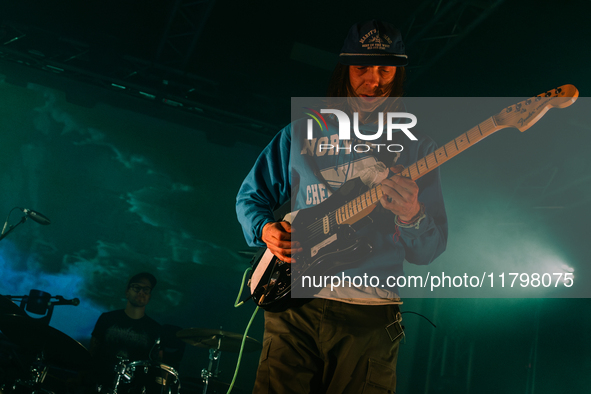 American Alternative Band DIIV Perform Live At Circolo Magnolia In Segrate, Milan, Italy On November 20th, 2024.