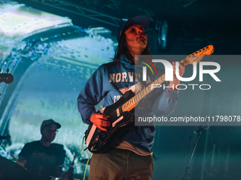 American Alternative Band DIIV Perform Live At Circolo Magnolia In Segrate, Milan, Italy On November 20th, 2024.(