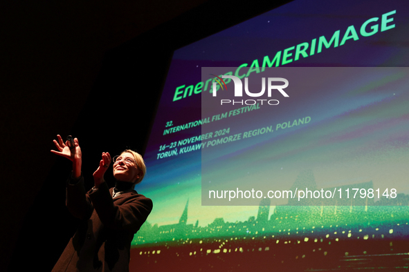 Cate Blanchett during Camerimage Festival in Torun, Poland on November 20, 2024. 