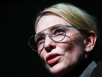 Cate Blanchett during Camerimage Festival in Torun, Poland on November 20, 2024. (