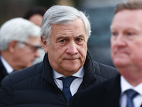 Foreign Affairs Minister of Italy Antonio Tajani at the foreign ministers meeting in Warsaw, Poland on November 19, 2024. (