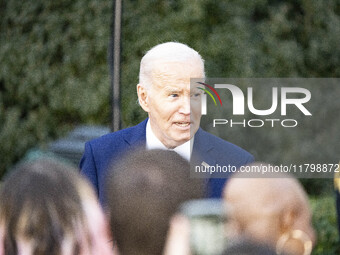 President Joe Biden welcomes the 2024 National Basketball Association champions, the Boston Celtics, to the White House in Washington, D.C.,...