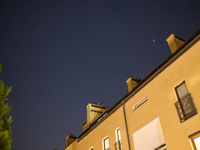 Stars are seen during a clear night in the sky above Warsaw, Poland on 21 November, 2024. (