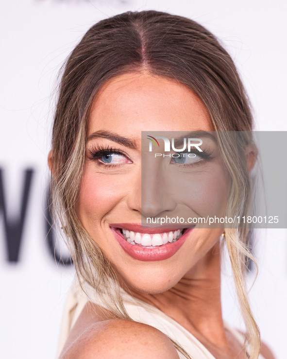 Stassi Schroeder arrives at the 19th Annual L'Oreal Paris' Women Of Worth Celebration 2024 held at NeueHouse Hollywood on November 21, 2024...