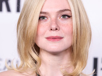 Elle Fanning arrives at the 19th Annual L'Oreal Paris' Women Of Worth Celebration 2024 held at NeueHouse Hollywood on November 21, 2024 in H...