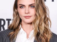 Cara Delevingne arrives at the 19th Annual L'Oreal Paris' Women Of Worth Celebration 2024 held at NeueHouse Hollywood on November 21, 2024 i...