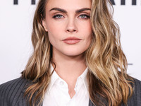 Cara Delevingne arrives at the 19th Annual L'Oreal Paris' Women Of Worth Celebration 2024 held at NeueHouse Hollywood on November 21, 2024 i...