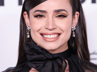 Sofia Carson arrives at the 19th Annual L'Oreal Paris' Women Of Worth Celebration 2024 held at NeueHouse Hollywood on November 21, 2024 in H...