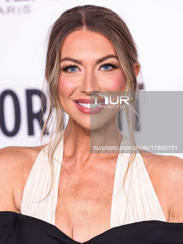 Stassi Schroeder arrives at the 19th Annual L'Oreal Paris' Women Of Worth Celebration 2024 held at NeueHouse Hollywood on November 21, 2024...