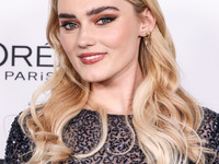 Meg Donnelly arrives at the 19th Annual L'Oreal Paris' Women Of Worth Celebration 2024 held at NeueHouse Hollywood on November 21, 2024 in H...