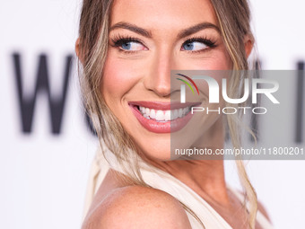 Stassi Schroeder arrives at the 19th Annual L'Oreal Paris' Women Of Worth Celebration 2024 held at NeueHouse Hollywood on November 21, 2024...